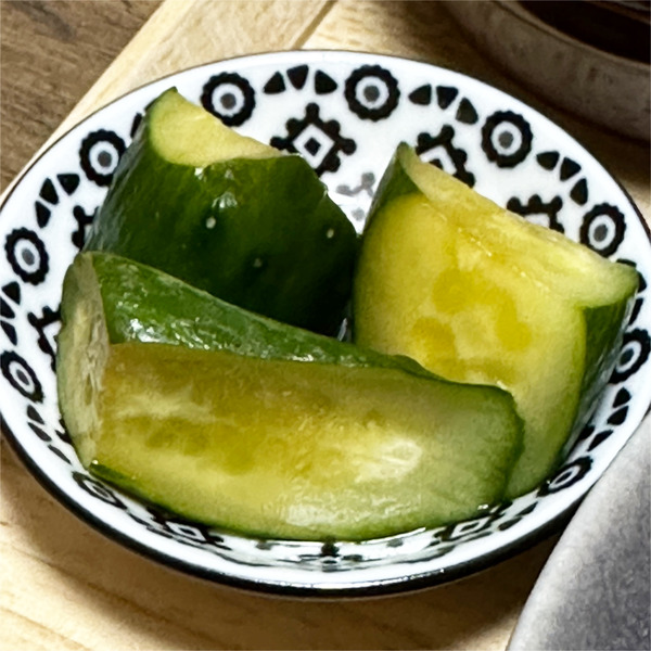 10きゅうりの浅漬け