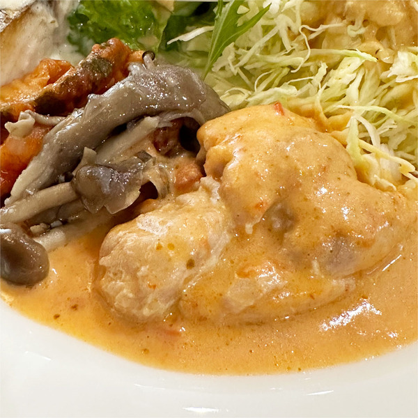 08鶏のトマトクリーム煮