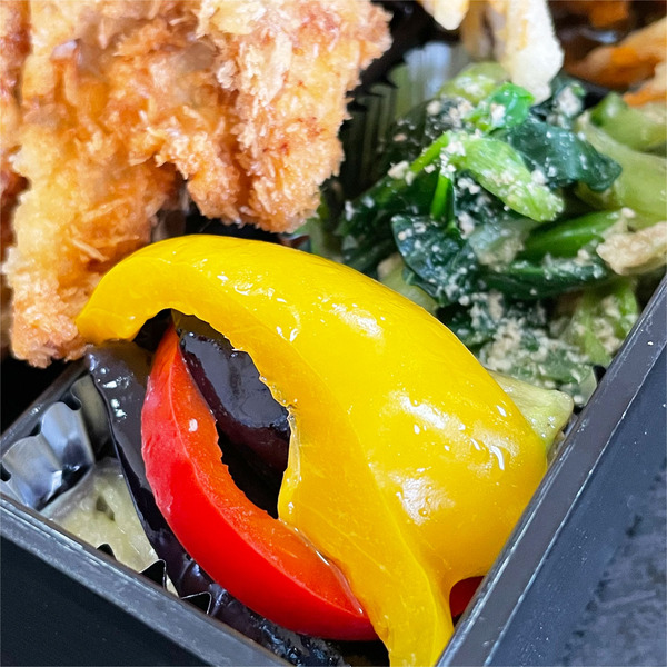 06茄子の煮浸しとほうれん草の胡麻和え