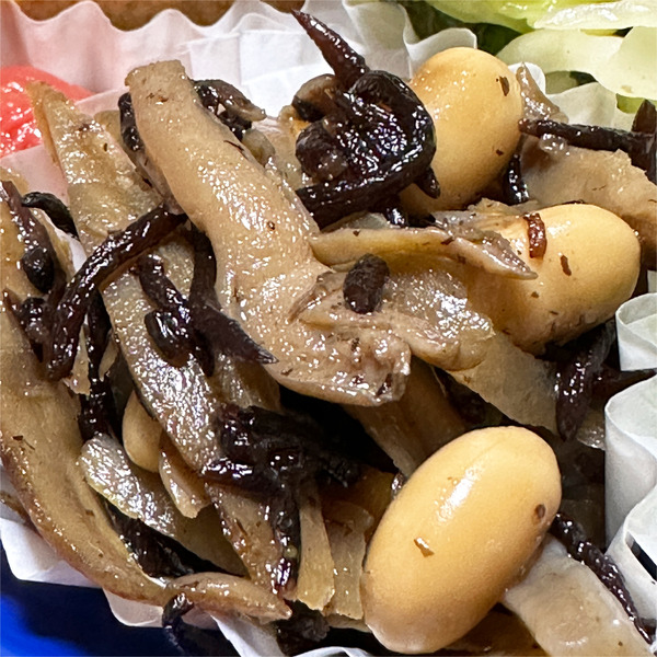 09舞茸と大豆のひじき煮