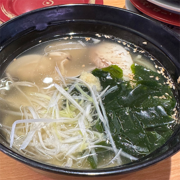 15塩生姜らー麺(390円)