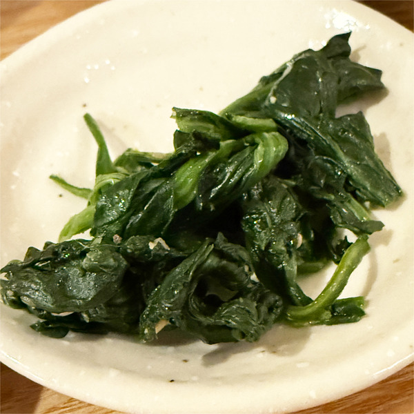 08ほうれん草のナムル