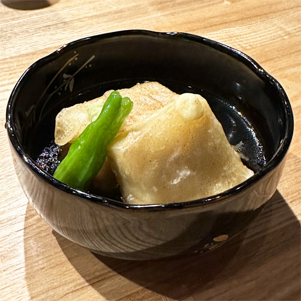21胡麻豆腐 揚げ出汁(1200円)