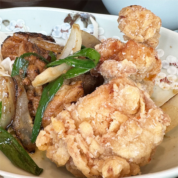 02うまだし唐揚げ&豚しょうが焼き