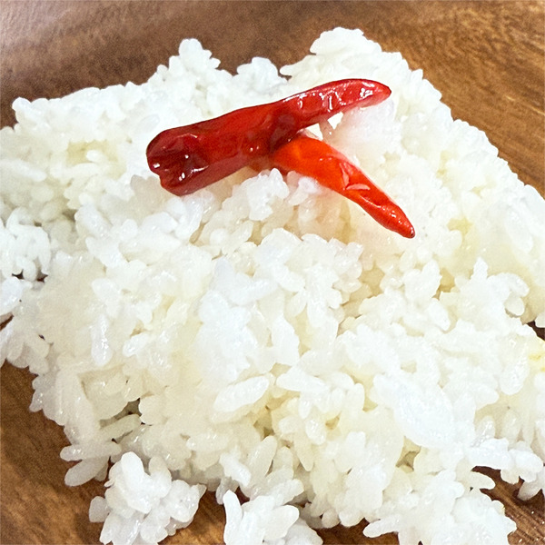 05白米(激辛ミリス乗せ)