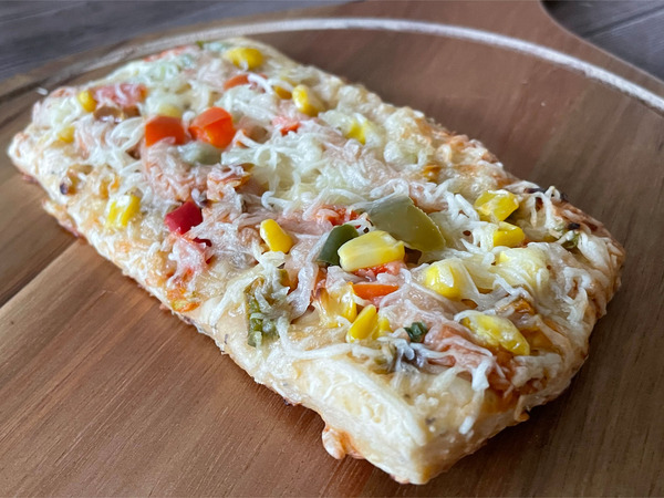 06ベジタブルピザ(350円)