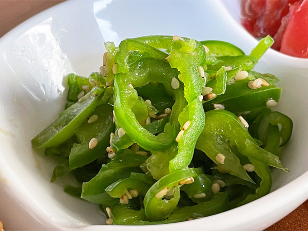 06ピーマンの和え物