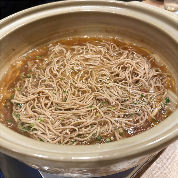 17〆の蕎麦