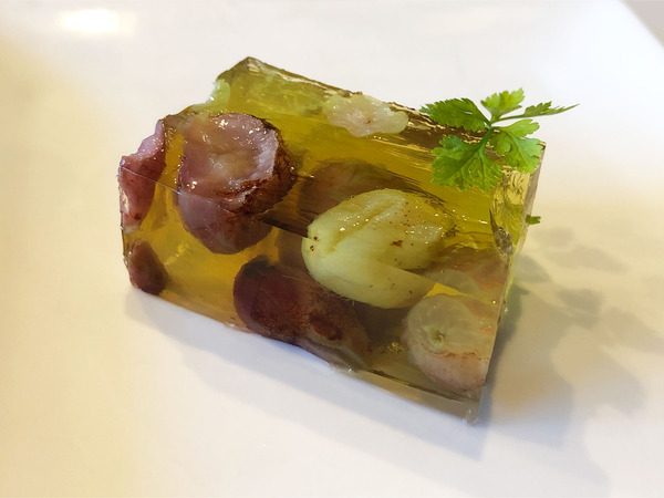 08デザート:ぶどうゼリー