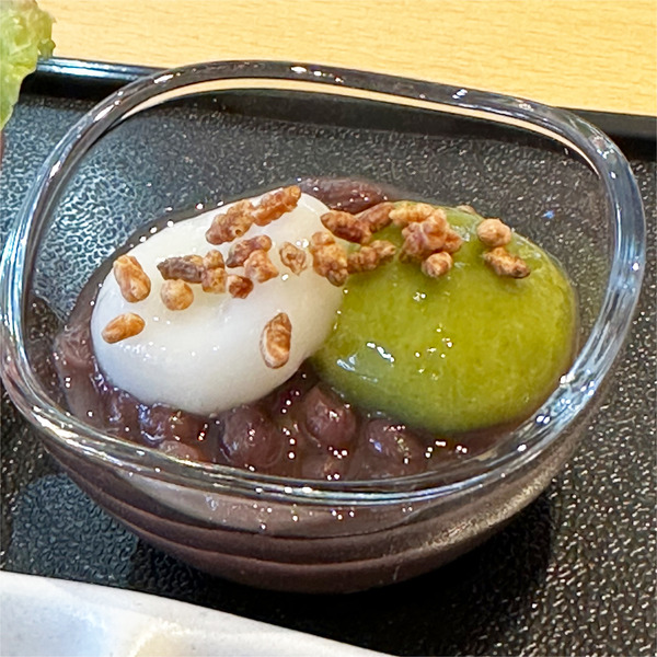 12ミニ白玉ぜんざい