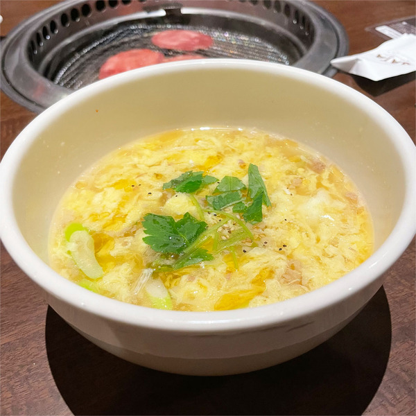 12たまごスープ(319円)