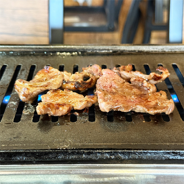 04じんぎすかん焼いてます