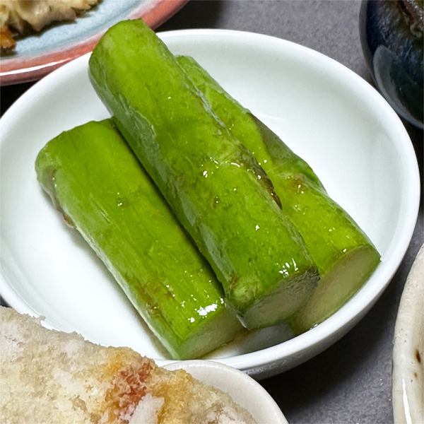 07アスパラのバター炒め