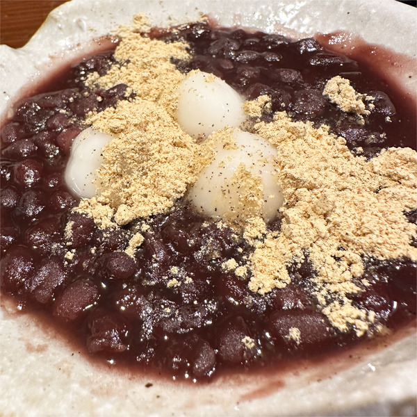 12ミニぜんざい・塩きな粉