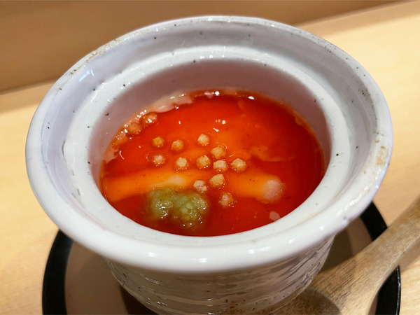 03梅チーズの茶碗蒸し