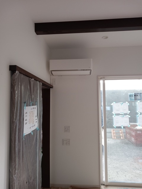 鹿児島市エアコン取り付け工事宇宿