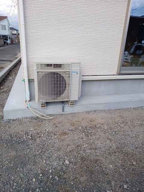 鹿児島市エアコン取り付け工事