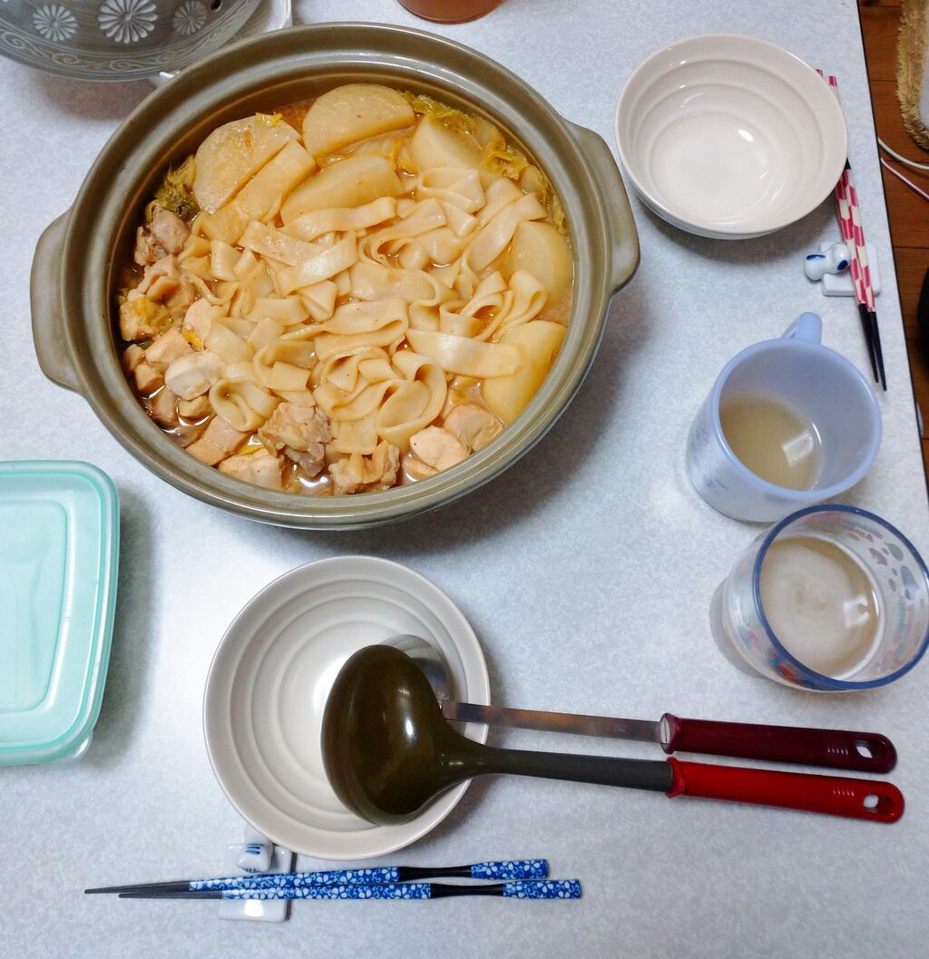 味噌鍋と雲吞 徒然日記