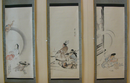 酔うて候－河鍋暁斎と幕末明治の書画会展 : かぐやひめの