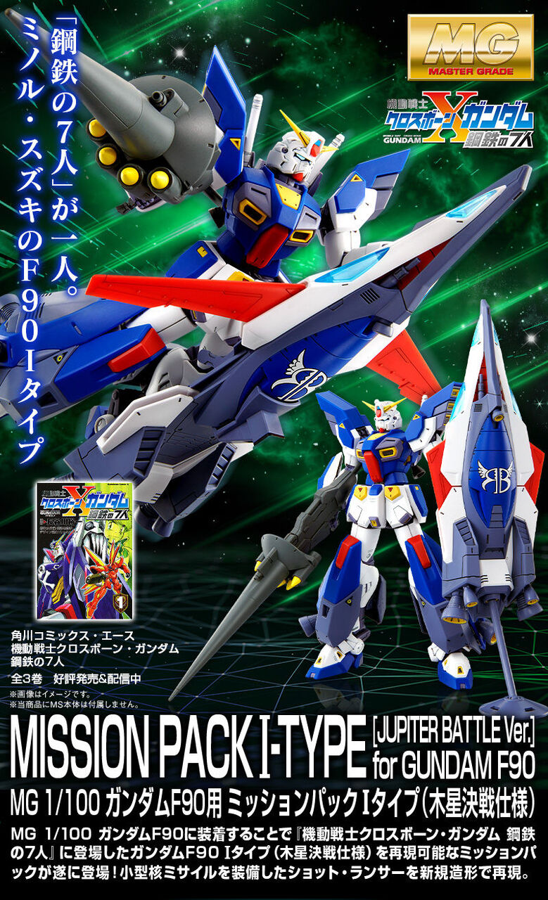 プレミアムバンダイ Mg1 100 ガンダムf90用 ミッションパック Iタイプ 木星決戦仕様 予約受付中 積んだプラモが減らないの プレミアムバンダイ Mg1 100 ガンダムf90用 ミッションパック Iタイプ 木星決戦仕様 予約受付中 積んだプラモが減らないの