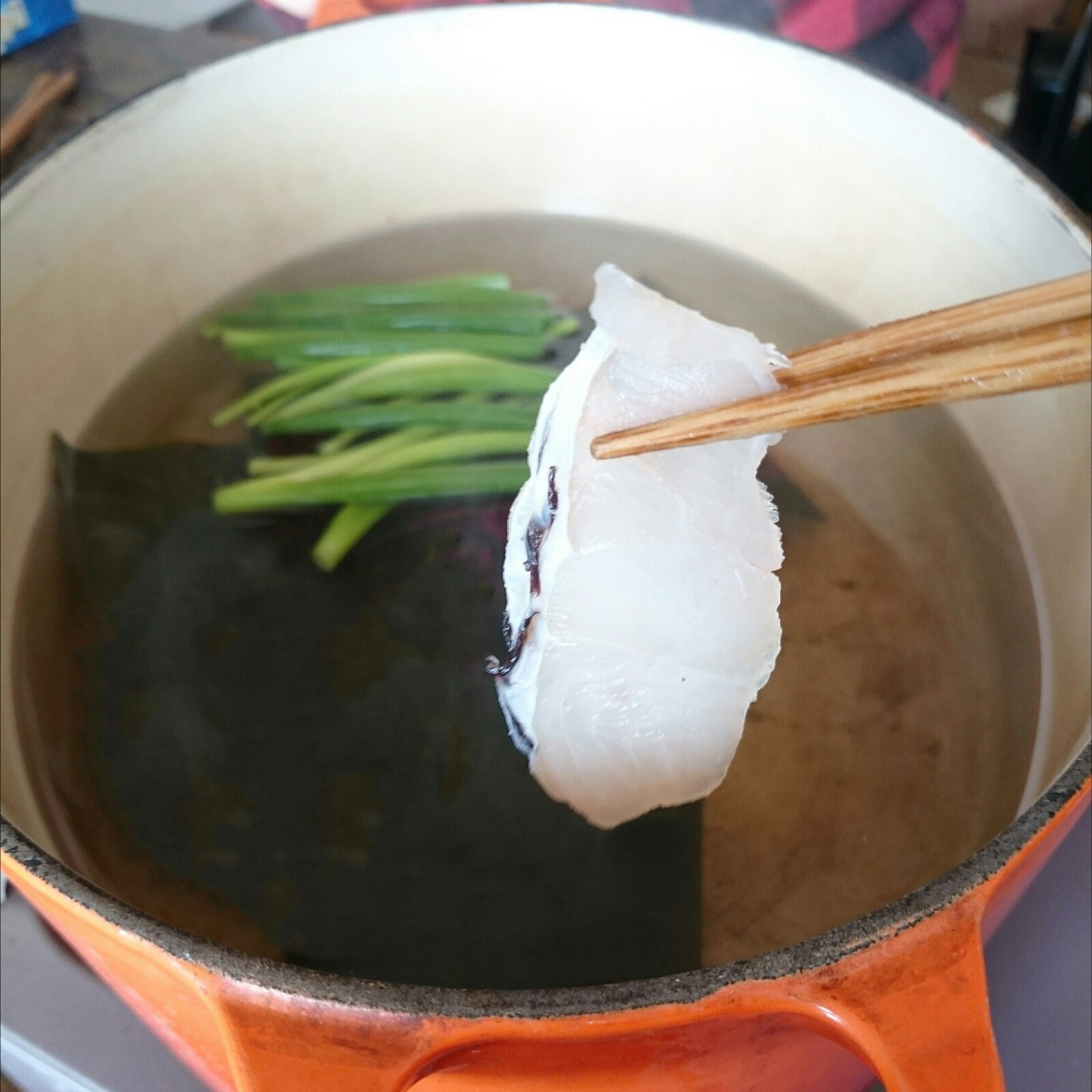 ブダイのしゃぶしゃぶ トネリコ食堂 ブダイのしゃぶしゃぶ トネリコ食堂