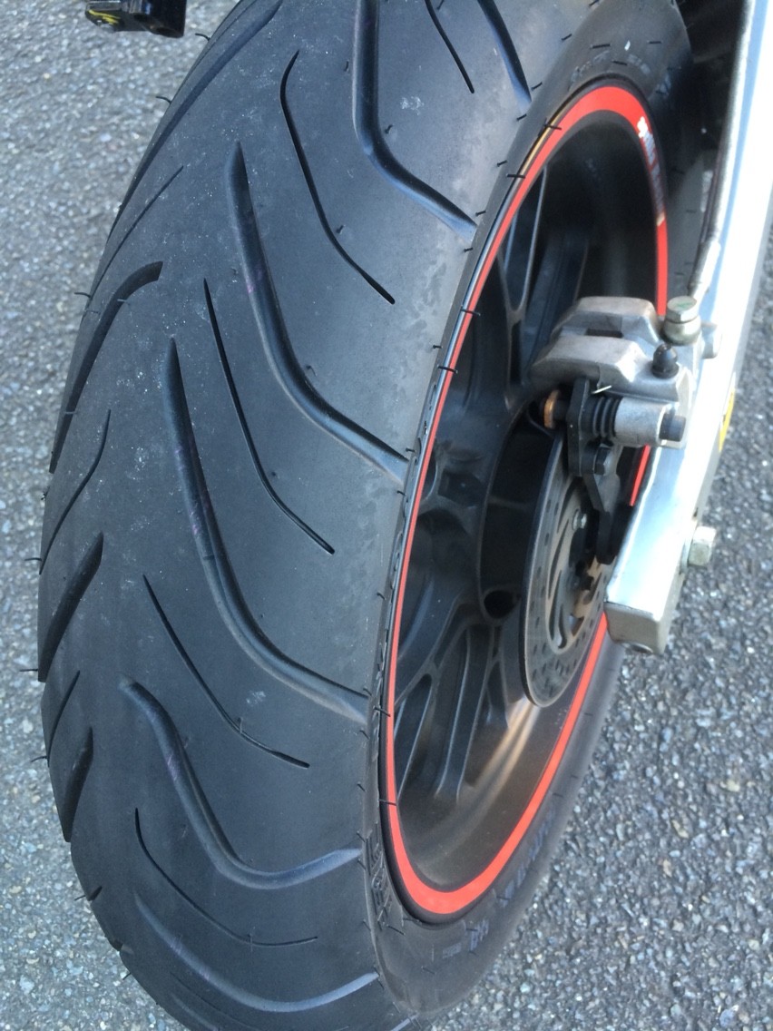 タイヤ交換 2回目 Rx 02インプレ 田舎暮らしのアプリリア