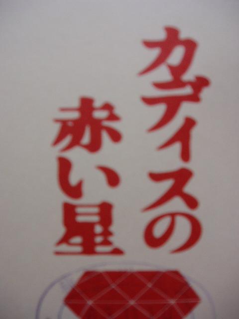 逢坂剛 カディスの赤い星 海部の日記帳
