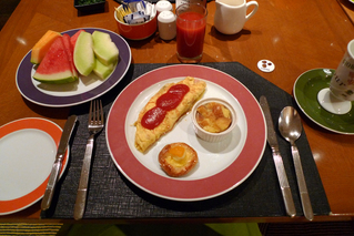 羽田発香港の旅 - シェラトン香港ホテル＆タワー（香港喜来登酒店）のthe cafeで朝食を食す！