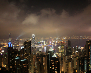 羽田発香港の旅 - 香港名物「ビクトリア・ピーク(百万ドルの夜景)」