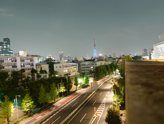 中秋の名月・東京タワー