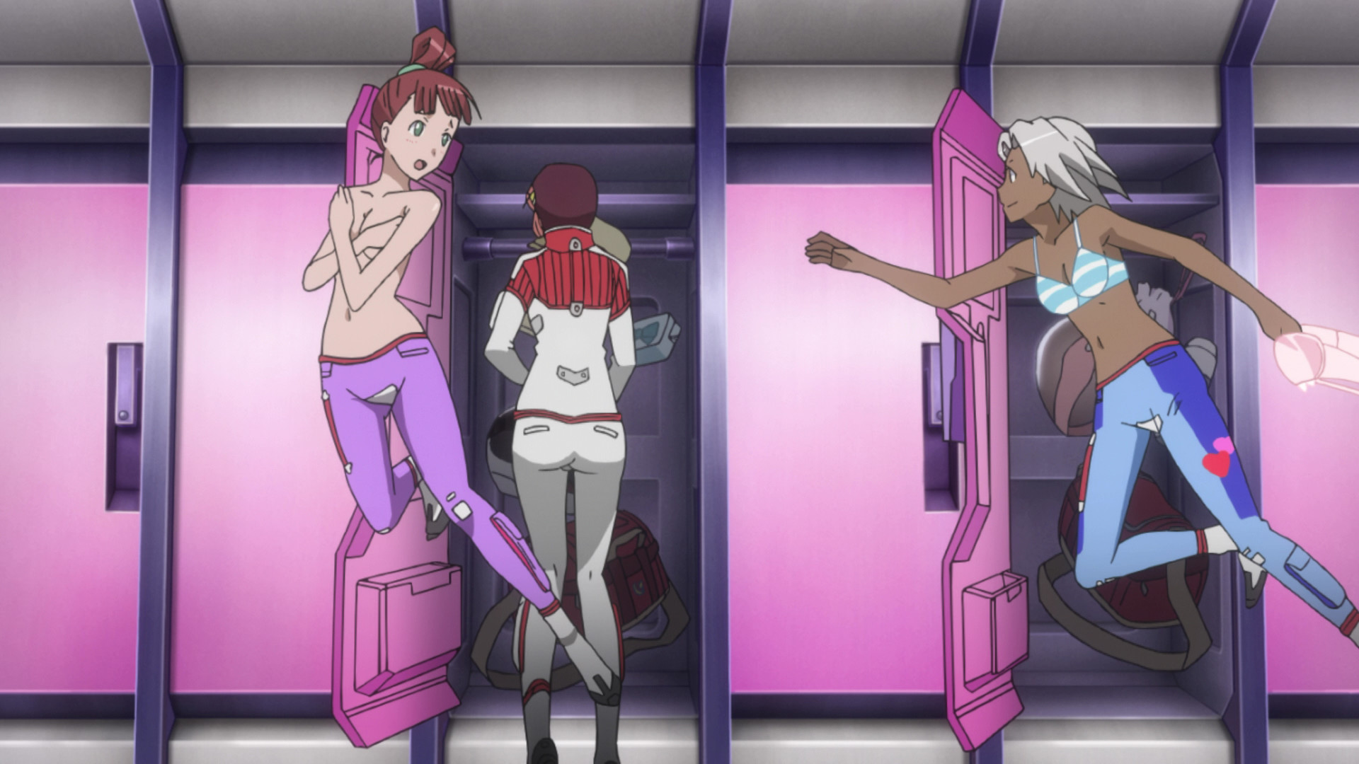 モーレツ宇宙海賊 3話 オデット二世 出航 海外の感想 かいがいの