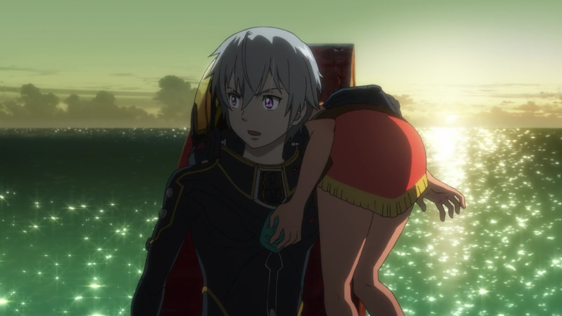 翠星のガルガンティア 1話 漂流者 海外の感想 かいがいの