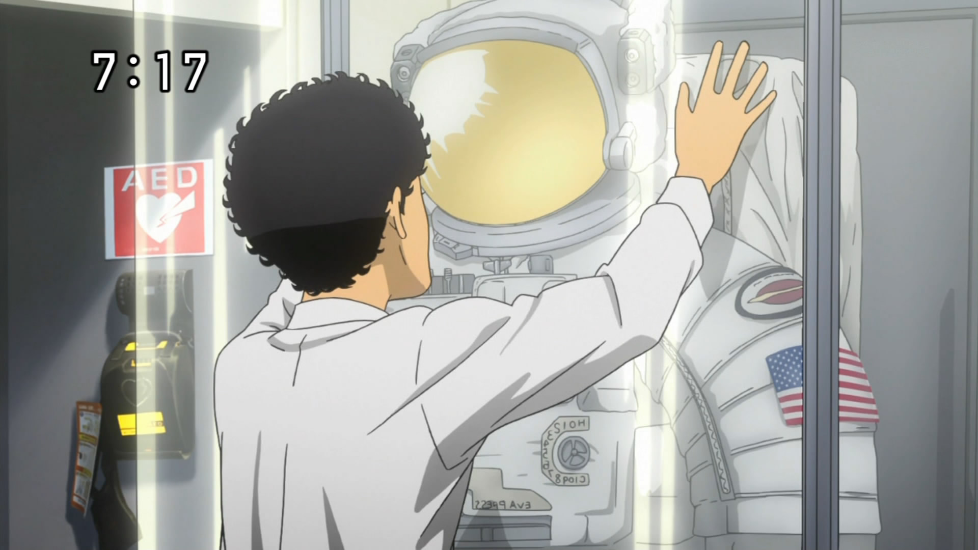 宇宙兄弟 3話 有利な男と走る女医 海外の反応 かいがいの