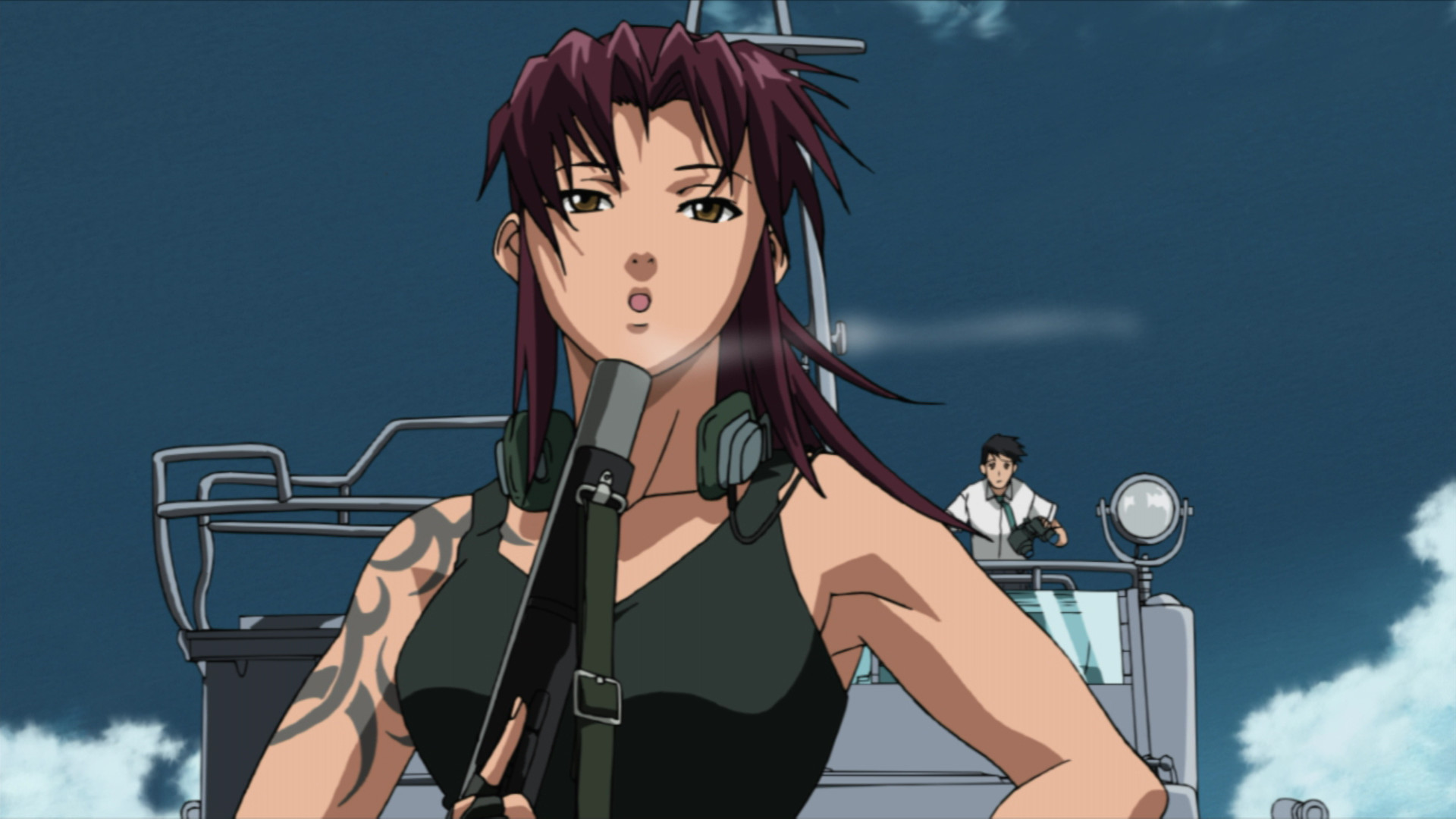 Black Lagoon 3話 Ring Ding Ship Chase 海外の感想 かいがいの Black Lagoon 3話 Ring Ding Ship Chase 海外の感想 かいがいの