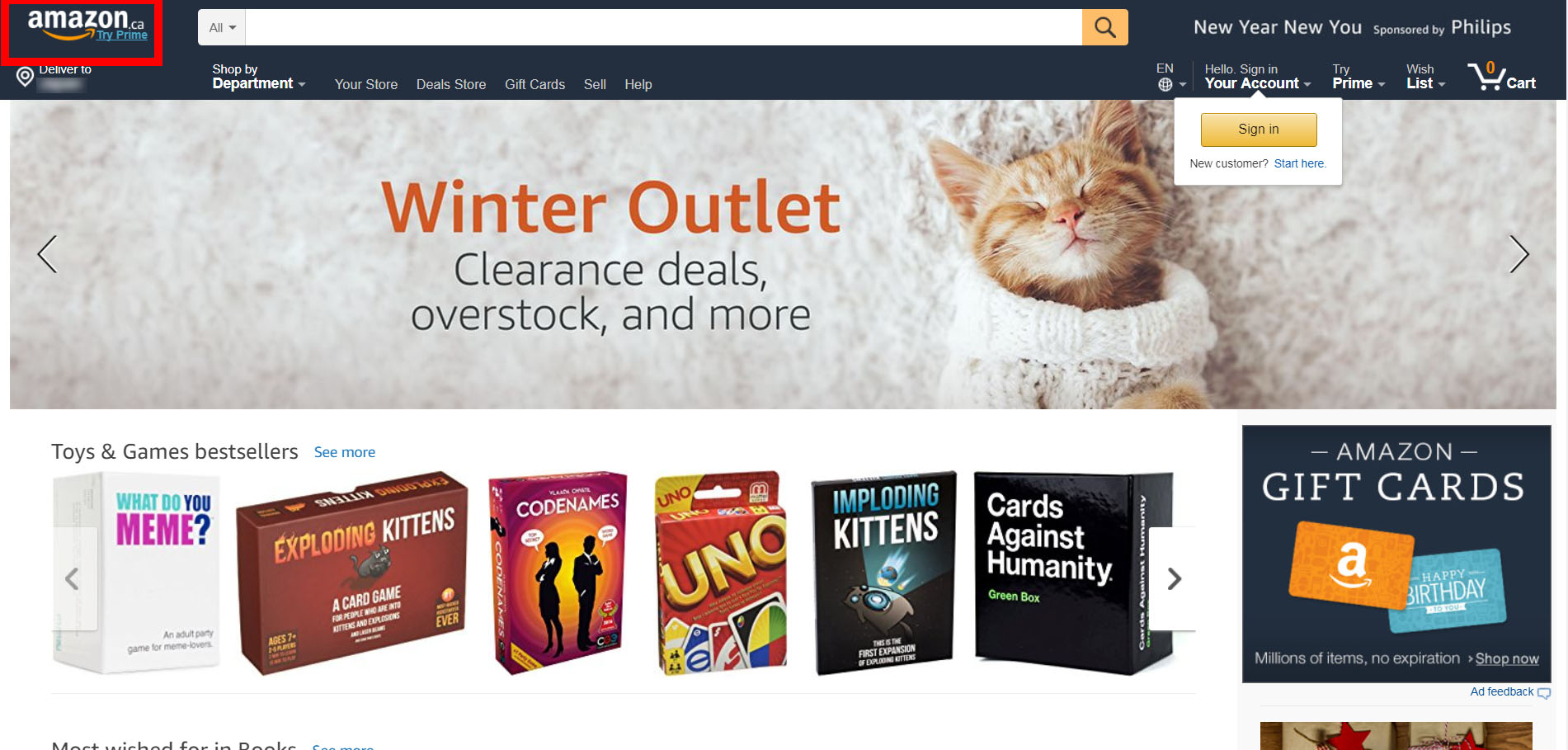 カナダでamazon Ca アマゾン を利用して通販するには アカウント作成 購入までを説明 ワーホリ日記inバンクーバー カナダでamazon Ca アマゾン を利用して通販するには アカウント作成 購入までを説明 ワーホリ日記inバンクーバー