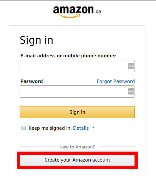 カナダ版Amazon（amazon.ca）の使い方！アカウント作成～商品の買い方を説明 : ワーホリ日記inバンクーバー