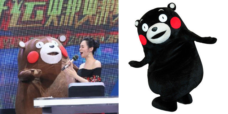 中国のテレビに くまモン の偽キャラが登場 海外の反応 海外のお前ら 海外の反応