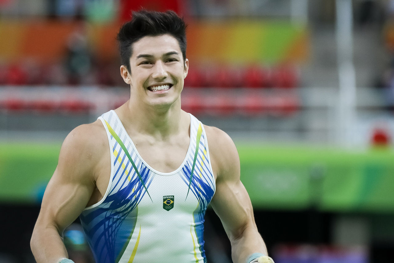 銅メダルを獲得した日系ブラジル人の体操選手がイケメンすぎる 海外の反応 海外のお前ら 海外の反応