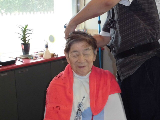 ヘアーカット 富田町デイサービスセンターブログ