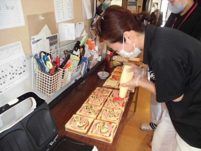 サンドイッチ 富田町デイサービスセンターブログ