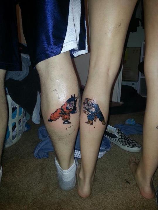 あの日本のアニメキャラのタトゥーを 奥さんと一緒に足にいれてみた 海外の反応 海外の反応プリーズ