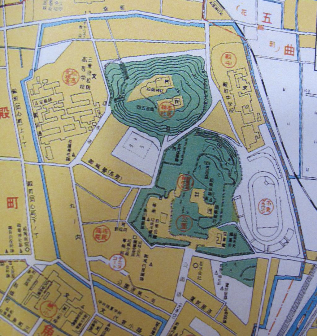 昭和２５年に松坂城のお堀はあった 松阪市議会議員 海住恒幸 ブログ