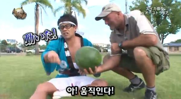 B イッテq スイカ割り祭り の動画を見た韓国の反応 カイカイ反応通信