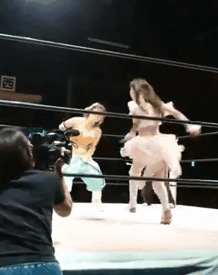 韓国人 日本の女子レスラーが生み出した画期的な技をご覧ください カイカイ反応通信