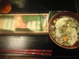 2009年6月8日 笹寿司と麩スープ