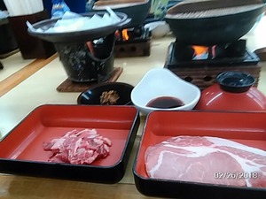 2018-2-26信玄館昼食1