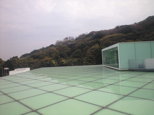 2010年12月1日横須賀美術館屋根