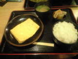 2008年11月9日 南草津風花(ふうか)の出汁巻定食