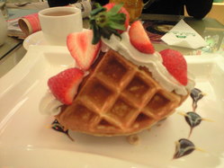 2009年12月19日コスモスホテルカフェにて2