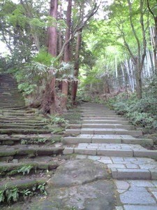 瑞泉寺参道階段